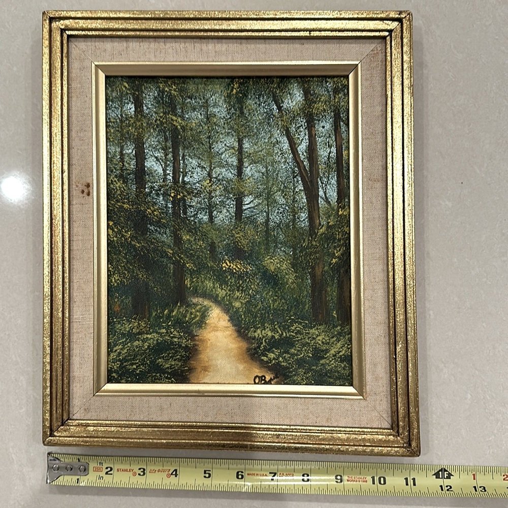 VNT🖼️Orlando Bosch, Titled: “Claro en el Bosque” No 17 - Picture 9 of 9